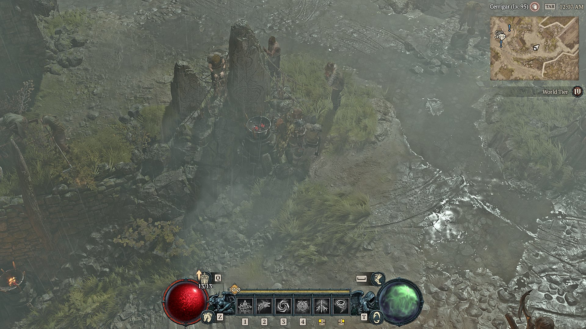 Screenshot from a recent run